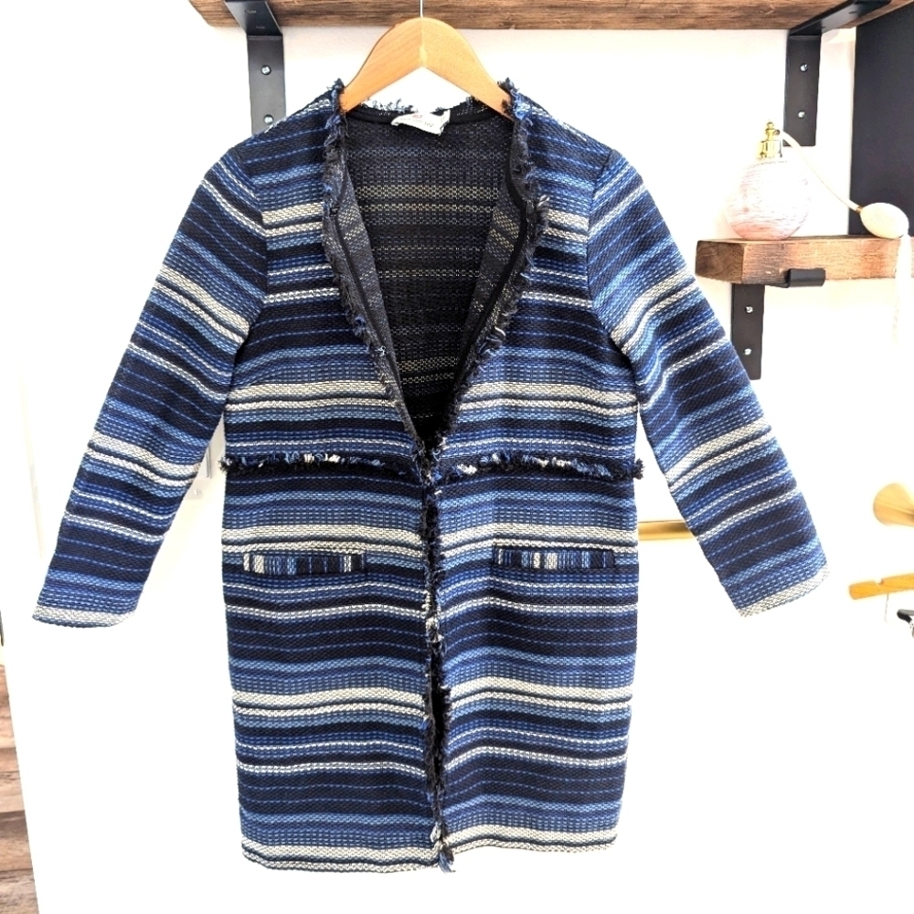 Vineyard vines woven striped jacket sz. S